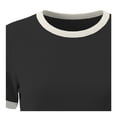 thumbnail image 4 of Playera Quarry para Dama, Manga Corta Negro Talla G, 4 of 4