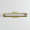 thumbnail image 2 of E23480-144NAB ET2 Lighting Doric - 12W 1 LED Wall Sconce-19 Inches Tall and 4.75 Inches Wide-Natural Aged Brass Finish, 2 of 4
