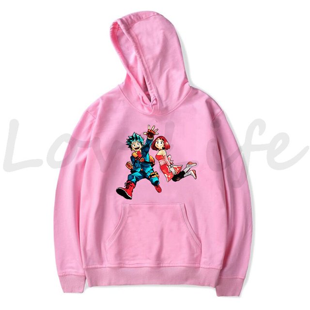 Sudadera con capucha de My Hero Academia para hombre y mujer, ropa de calle informal, Sudadera Boku No Hero Academia, jerséis para niños y niñas
