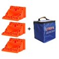 thumbnail image 2 of Cuñas para Ruedas Tri-Lynx Lynx Chock R Dock Paquete de 3 con Bolsa de Transporte, 2 of 9