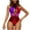 Wine, variant on BeAi Trendy Swimsuits for Women 2025 Black Womens Bathing Suits One Piece with Shorts Trendy Swimwear Beachwear Outfits for Women Plus Size Twist Front Adjustable Spaghetti Straps Previous Orders