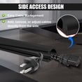 thumbnail image 4 of Wall Cord Hider, Flexible Self-Adhesive Wire Cover, Side-Open Cable Raceway for Cords on Wall, Cord Concealer for Mounted TV, Home Theater & Office, 4 of 6