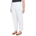 thumbnail image 3 of Alfred Dunner Women's Plus Size Slimming Allure Stretch Pants, 3 of 5