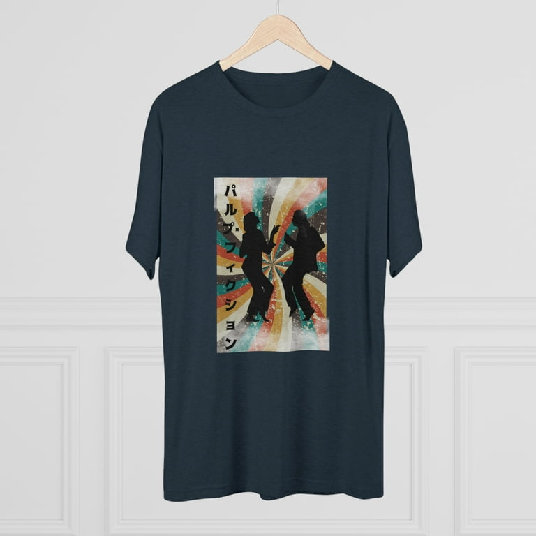 Pulp Fiction Japanese Vintage Unisex Tri Blend Crew Tee Walmart