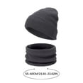 thumbnail image 2 of Oplxuo Winter Beanie Hat & Neck Warmer & Touchscreen Gloves Combo for Women and Men Knitted Skull Cap 3 Pieces Set, 2 of 6