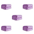 thumbnail image 3 of Wosthever Manta de franela portátil para adultos y niños, mantas de colores sólidos para viajar, suministros cálidos para mantener el calor, Type1 NO1, 3 of 6