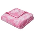thumbnail image 2 of Mainstays Valentines Throw Blanket Warm Pink Hearts, 2 of 7