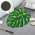 thumbnail image 2 of Lcxifdre Green Leaf Palm Designed Floor Mat, Non-Slip Soft Bathroom Mar for Summer Tropical Theme Decor, Absorbent Washable Area Rug Doormat for Bedroom, 2 of 6