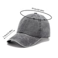 thumbnail image 5 of Unisex Cancer Prevention Month Awareness Month Printed Baseball Cap Pink Ribbon Design Baseball Cap Women Grey One Size, 5 of 6