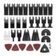 thumbnail image 1 of Hojas De Sierra Oscilante Kit De Hojas De Herramienta Multifuncional Oscilante Universal Con Escalas Transparentes 33 Uds Speravity TO004473-00, 1 of 7