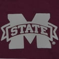 thumbnail image 2 of Women's Maroon Mississippi State Bulldogs Spirit Jersey Oversized T-Shirt, 2 of 4