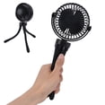 thumbnail image 2 of Stroller Fan, ABS Material Octopus Baby Fan  For Outdoor For Household Black, 2 of 8