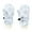 AW-Light Blue, variant on Unisex Girls Boys Thermal Insulation Mittens Snowflake Print Cold Weather Stretch Purple Polyester Glove