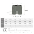 thumbnail image 5 of Men's Underwear Boxer Briefs,Bamboo Viscose Breathable Underwear for Men,4 Pack,M-XXL, 5 of 10