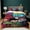 Color3, variant on Teens_Titans Duvet Cover Set 3pcs Cartoon Lightweight Bedding Set for All Season Soft Breathable Quilt Cover with Zipper Closure