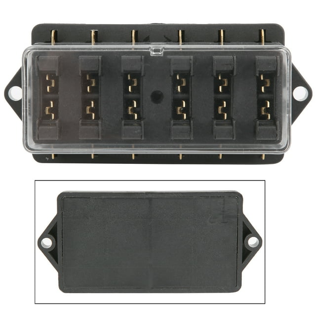 Blade Fuse Block, Waterproof Car Fuse Holder, For Marine 12V-24V Automotive