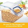 thumbnail image 3 of Tapas de Alimentos LocknLock Easy Essentials (Flip-top) / Contenedores de Almacenamiento para la Despensa, Sin BPA, de 10.6 Copas-Top 10, 3 of 3