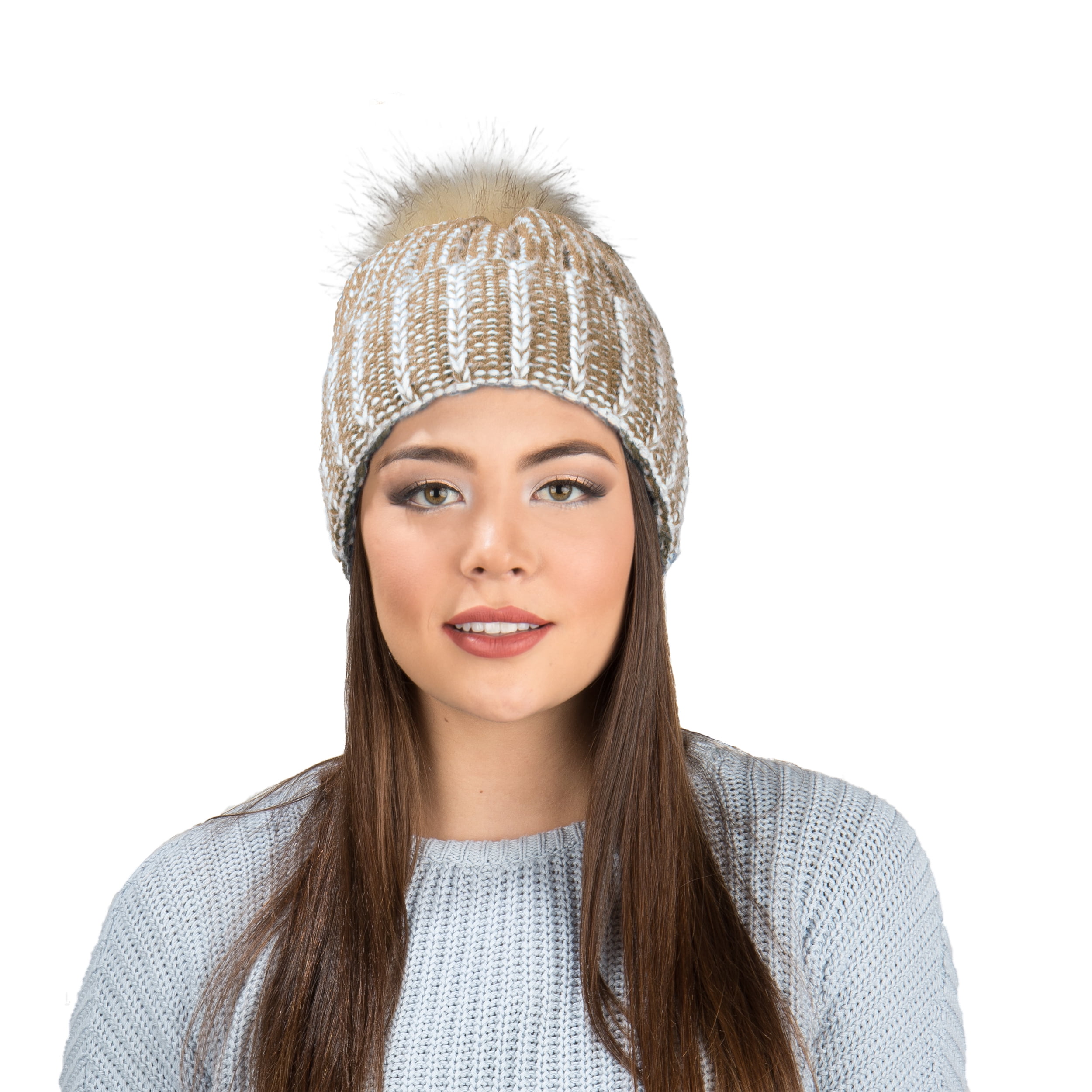 Melinda Adult Women's Warm Comfy Knitted Beanie