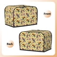 thumbnail image 3 of Haiem Bright Birds Print Toaster Covers 2 Slice Wide Slot,Bread Dust Cover & Fingerprint Protection,Bread Machine Cover,Appliance Covers, 3 of 7