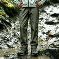 thumbnail image 6 of HAiming Plus Size Hiking Pants for Women Waterproof Elastic Waist Loose Casual Pants Vacation Athletic Workout Pants, 6 of 9