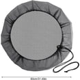 thumbnail image 2 of HUGFEGWE Rain Mesh Screen, Rainwater Barrel Debris, Filter for Rain Barrel, Black Rain Water Collection Bucket Netting Cover with Adjustable Drawstring for Prevents Mosquitoes Leaves Debris, 2 of 8