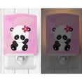 thumbnail image 2 of Caroline's Treasures BB6799CNL Hey Ya'll Panda Ceramic Night Light, 6x4x3", multicolor, 2 of 2