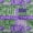 Dark Purple, variant on oneOone Polyester Spandex Turquoise Green Fabric Abstracts Dress Material Fabric Print Fabric By The Yard 56 Inch Wide