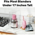 thumbnail image 4 of Sound Reducing Blender Cover – Compatible with All Current Ninja Creami Models (Not the Breeze), Under-Cabinet Blenders like Hamilton Beach, Oster, KitchenAid - Acoustic Enclosure for Noise Reduction, 4 of 8