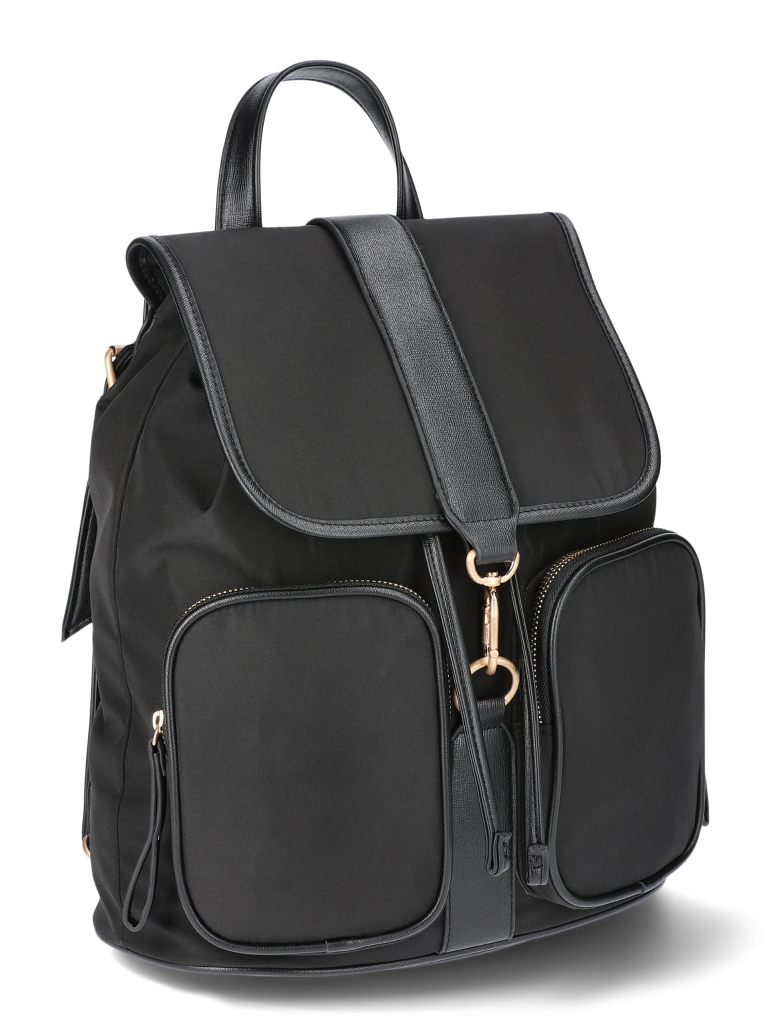 Time and Tru Women's Jessa Backpack, Black