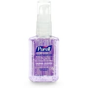 PURELL Advanced Hand Sanitizer Calming Lavender, Infused with Essential Oils, 2 oz Pump Bottle