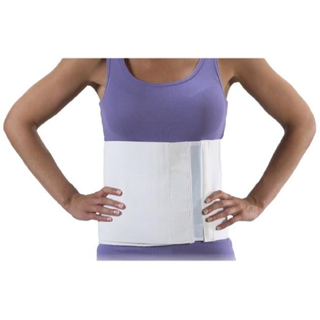 9 in. Universal Abdominal Binder, White - Walmart.com - Walmart.com