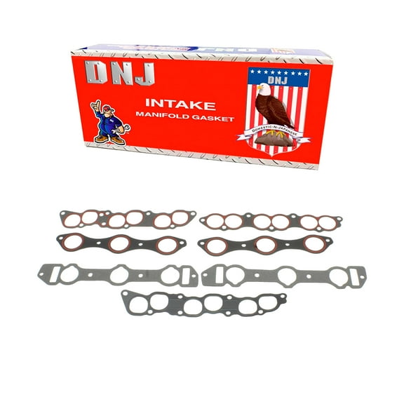 DNJ IG125 Intake Manifold Gasket Set Fits Cars & Trucks 87-00 Dodge 3000GT Acclaim 3.0L V6 SOHC 12v