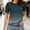 Navy, variant on ATENAR T Shirts for Women Breathable Shirts Fashion Casual Tops Hot Pink XL