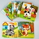 thumbnail image 1 of Juego de rompecabezas de madera para educación temprana, rompecabezas cognitivo de tráfico de animales educativos para niños, 1 of 5