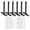 6, variant on 4/6/8pcs Unseen Wall Mounted Folding Table Shelf Brackets Concealed Shelf Bracket for Home Improvement Projects