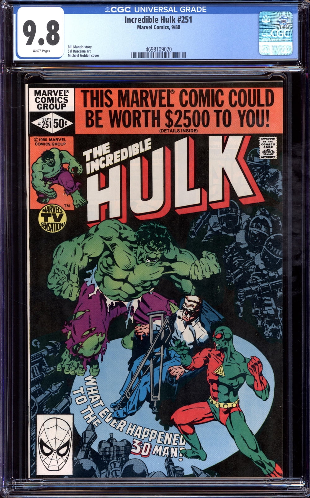 Cover of The Incredible Hulk #251