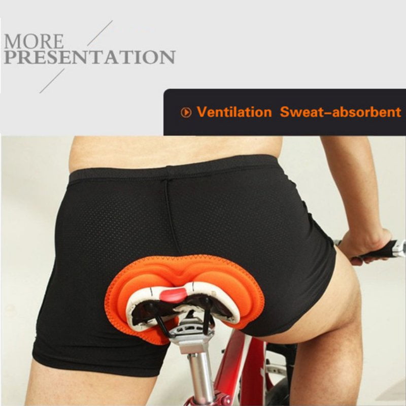Men Women Cycling Shorts Bicycle Bike Underwear Pants With Sponge Gel 3D Padded 