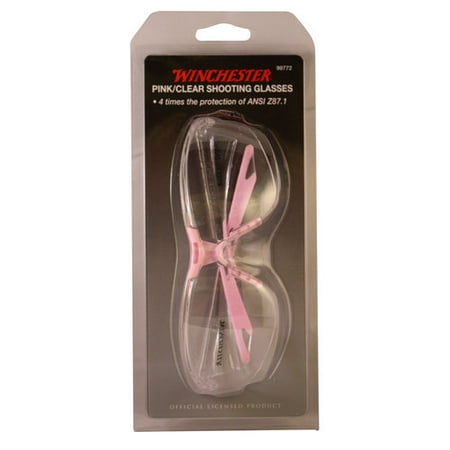Winchester Adult Pink Shooting Glasses (Best Prescription Shooting Glasses)