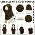 thumbnail image 3 of Three-piece winter balaclava set | Windproof and warm hats, suitable for outdoor cycling and skiing, with a neck warmer – the perfect gift for Christmas/Halloween/New Year/birthday., 3 of 14
