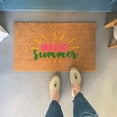 thumbnail image 5 of Summer Sunshine Non-Slip Door Mat, 16x24 Inch Welcome Mat for Front Door Indoor Outdoor, Water-Resistant Easy Clean Floor Mat Non Slip Welcome Mat Outdoor Patio Rug, 5 of 5