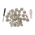 thumbnail image 3 of Raindrops 20pcs Car Roof Lining Repair Kit Car Roof Headliner Buttons Headliner Buckles, 3 of 8