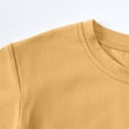 thumbnail image 6 of WOYY Boys Summer Outfits Casual Solid Short Sleeve T Shirt Shorts Set, 2-Piece, Sizes 2-13, 6 of 8