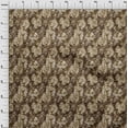 thumbnail image 4 of oneOone Silk Tabby Brown Fabric Asian Batik Floral Diy Clothing Quilting Fabric Print Fabric By Yard 42 Inch Wide, 4 of 4