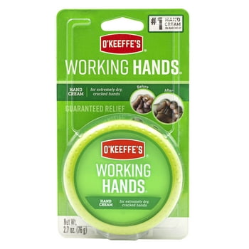 O'Keeffe's Working Hands Moisturizing Hand Cream, 2.7 oz Jar