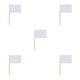 thumbnail image 2 of Paquete de 100 suministros de decoración de pasteles Inteprter 5piezas Blanco, 2 of 6