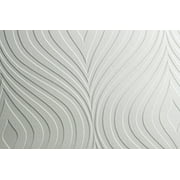 Graham And Brown 17583 Curvy Textured Paintable Vinyl Non-Pasted Wallpaper