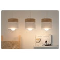 thumbnail image 5 of FSLiving Rechargeable Battery Operated Pendant Light with Sleeve&Round Hook RGB Mode Adjustable Wire Length Hanging Light Columnar Metal White Shade Dimmable Lamp for Courtyard Nightstand - 3 Lights, 5 of 7
