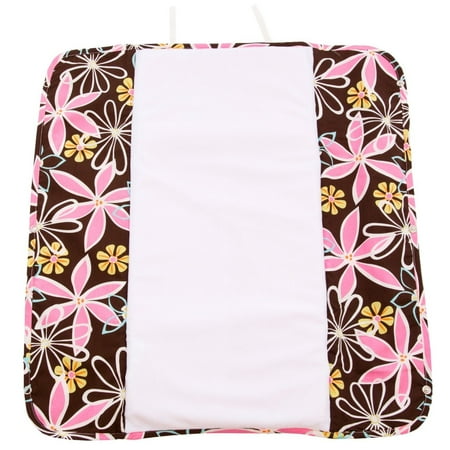 Ah Goo Baby Plush Pad Changing Pad with Memory Foam - Retro Daisy