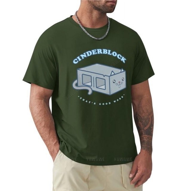 Camiseta negra gruesa para hombre camisa vintage en blanco ropa de algodón