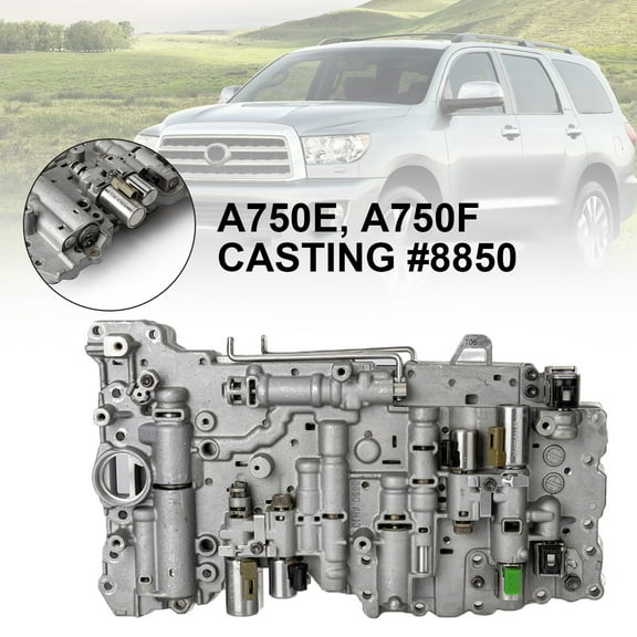 Restored A750E/F Transmission Valve Body W/ Solenoids TB-50LS For Tacoma Sequoia #8850 (Refurbished)